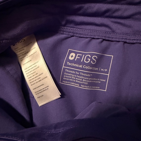 Figs Technical Collection In Amethyst - Picture 4 of 4